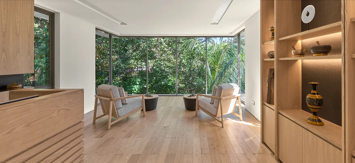 Accueil du spa de l'hôtel, Alila Kothaifaru Maldives