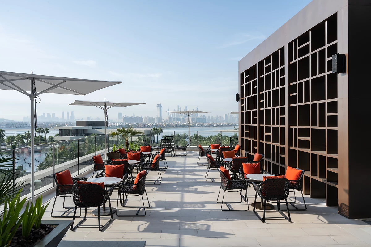 Un des bars de l'hôtel, Atlantis The Royal