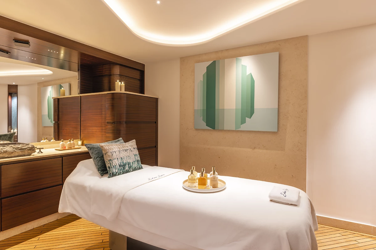 Salle de soins, spa de l'hôtel, Eden Rock - St Barths