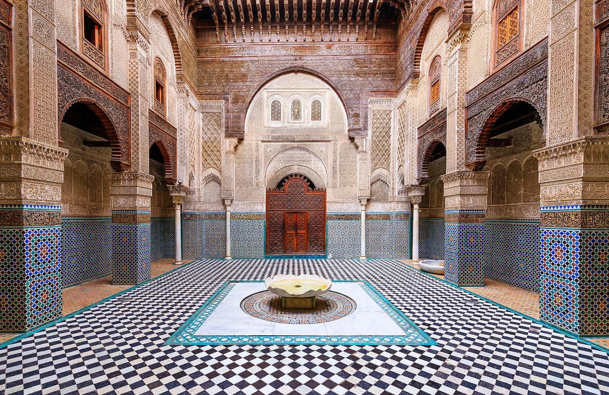 Al-Attarine Madrasa, Fès, Maroc