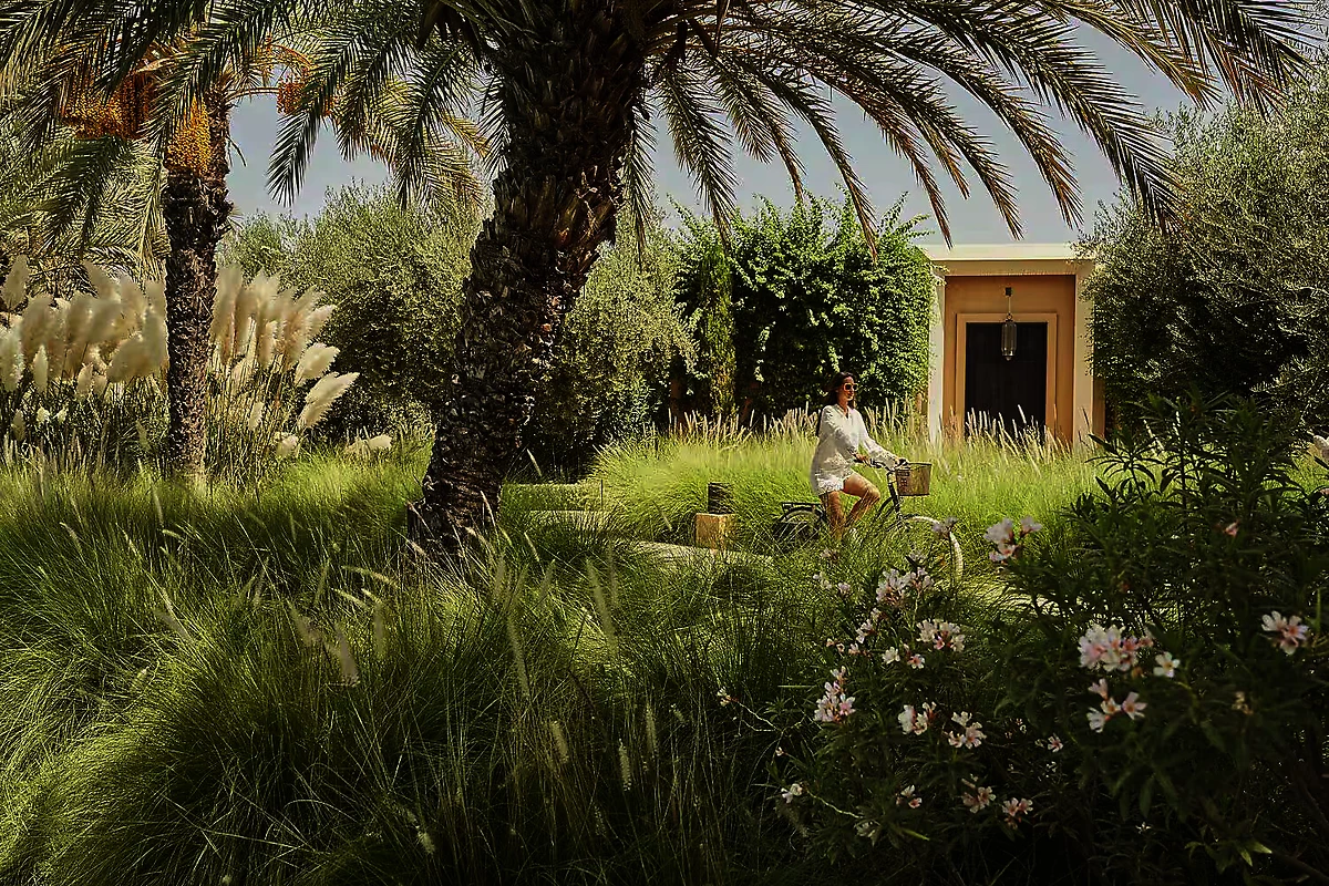 Vélo, Mandarin Oriental Marrakech, Maroc