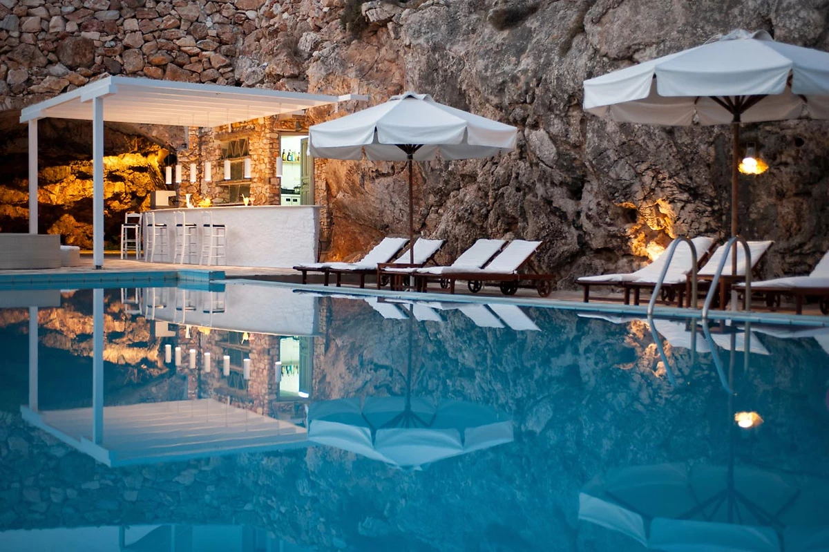 Piscine, Paros Agnanti Hotel, Paros, Grèce.