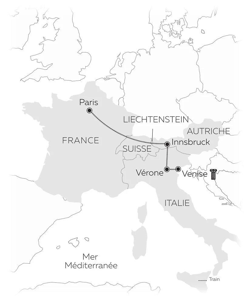 Carte Venice Simplon-Orient-Express