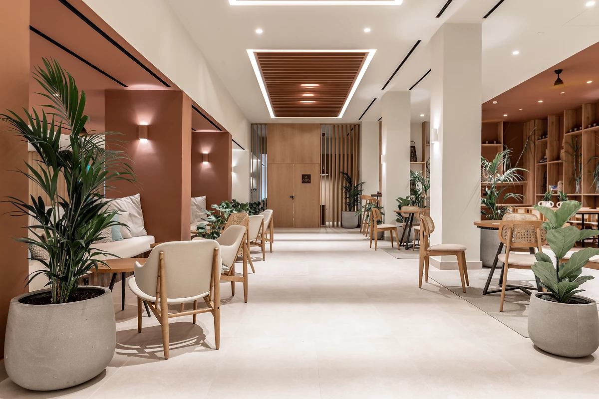 Lobby de l'hôtel, hôtel Domes Aulūs Zante