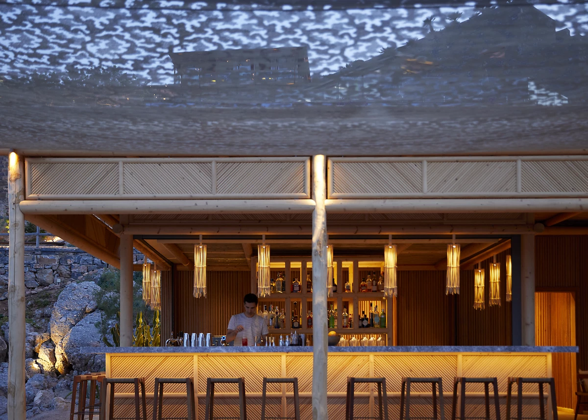 Bar The Beach House, hôtel Daios Cove