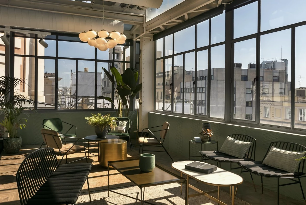 Lobby de l'hôtel, hôtel Petit Palace Alcala