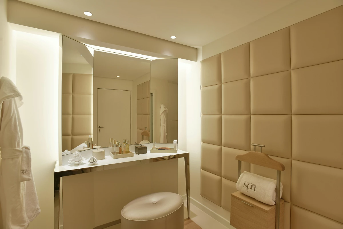 Salle de soins, spa de l'hôtel, Cheval Blanc Courchevel