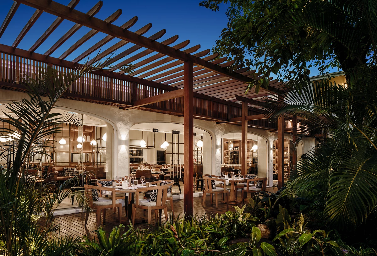 Terrasse du restaurant Prime, One&Only Le Saint Géran