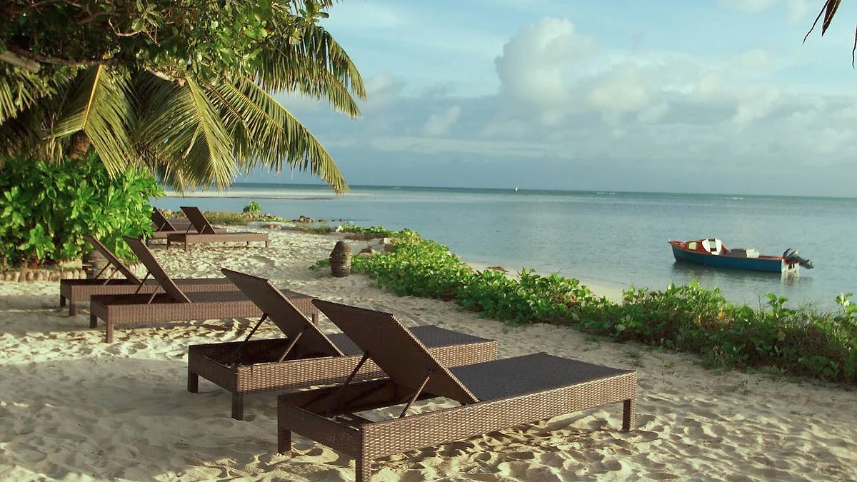Plage de l'hôtel, Palm Beach Hotel