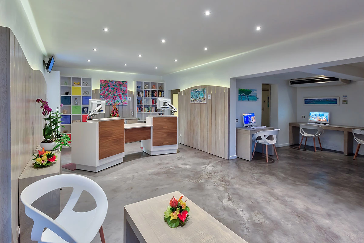 Réception, Grand Case Beach Club, Saint-Martin