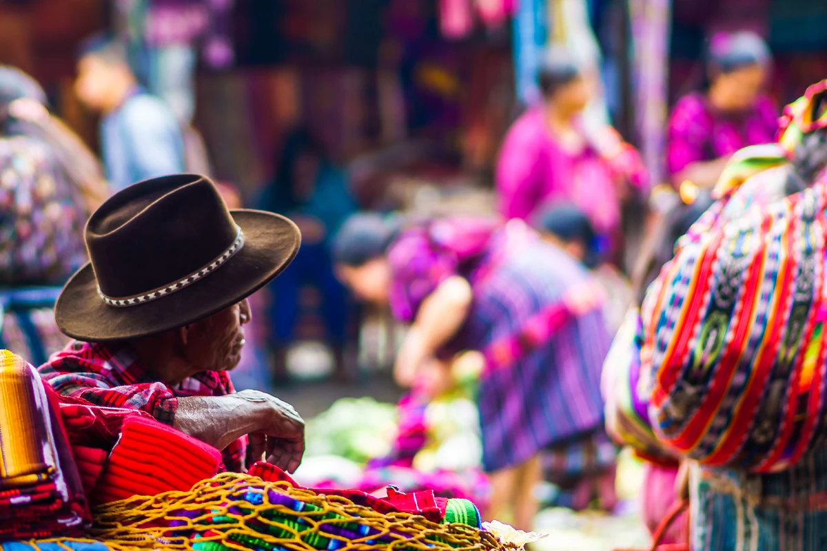Marché Chichicastenango, Guatemala