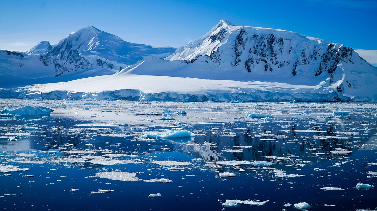 Icebergs, Péninsule antarctique