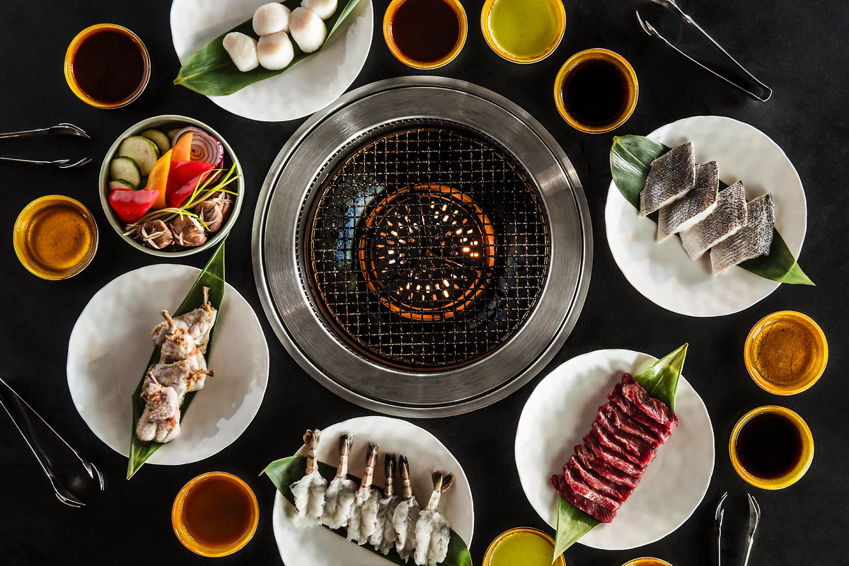 Repas servis au restaurant Tapasake, One&Only Le Saint Géran