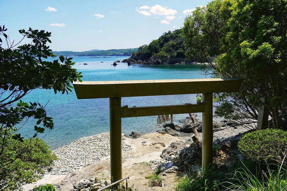 Côte de la ville de Toba, Préfecture de Mie, Japon