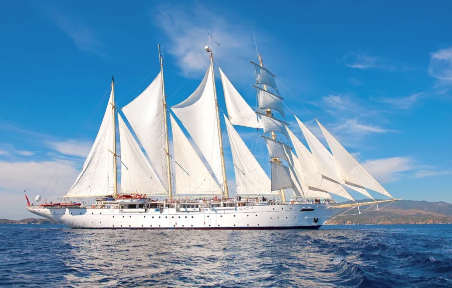 Vue extérieure du bateau, Star Flyer