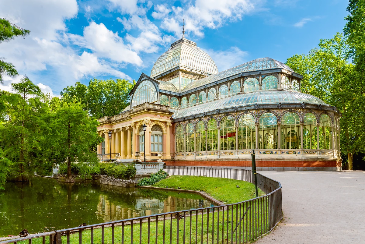Palacio de cristal, Parc del Retiro, Madrid
