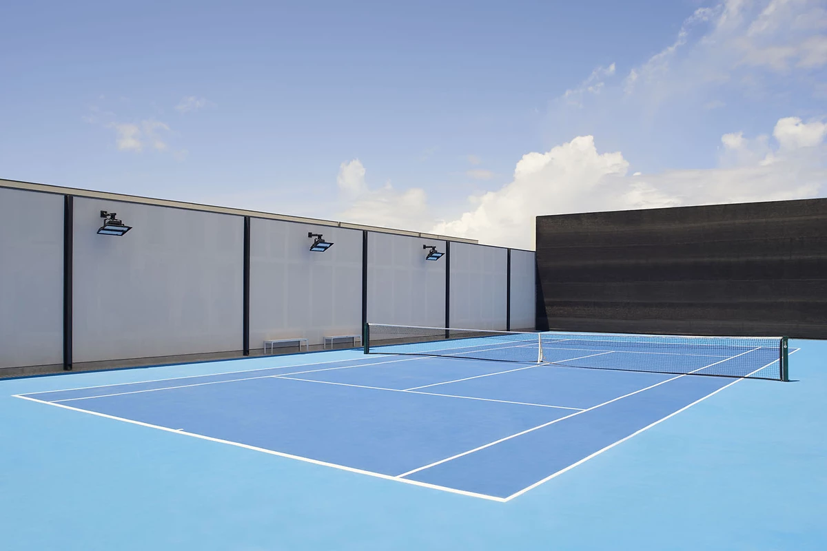 Terrain de tennis, Ritz Carlton Maldives : Fari Islands