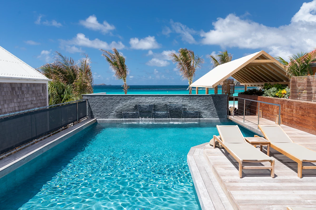 Piscine principale, Pearl Beach Hotel, Saint-Barthélemy
