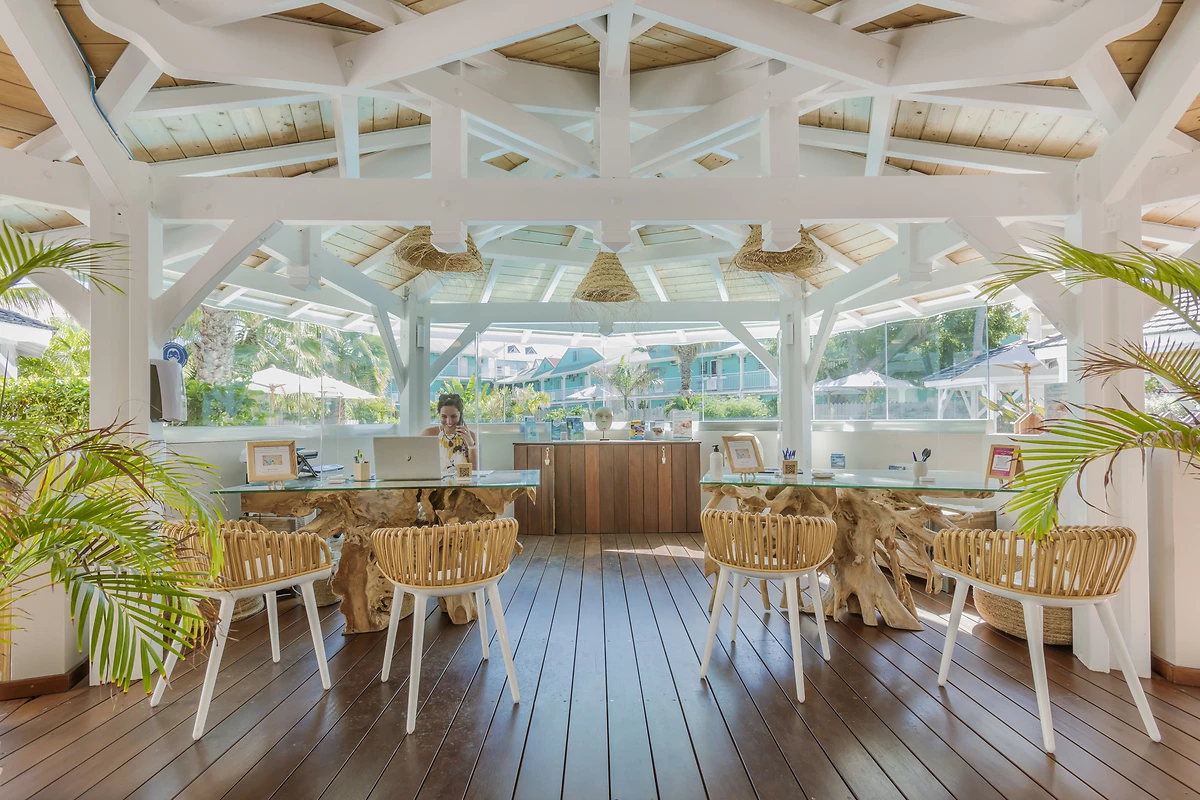 Réception, La Playa Orient Bay, Saint-Martin