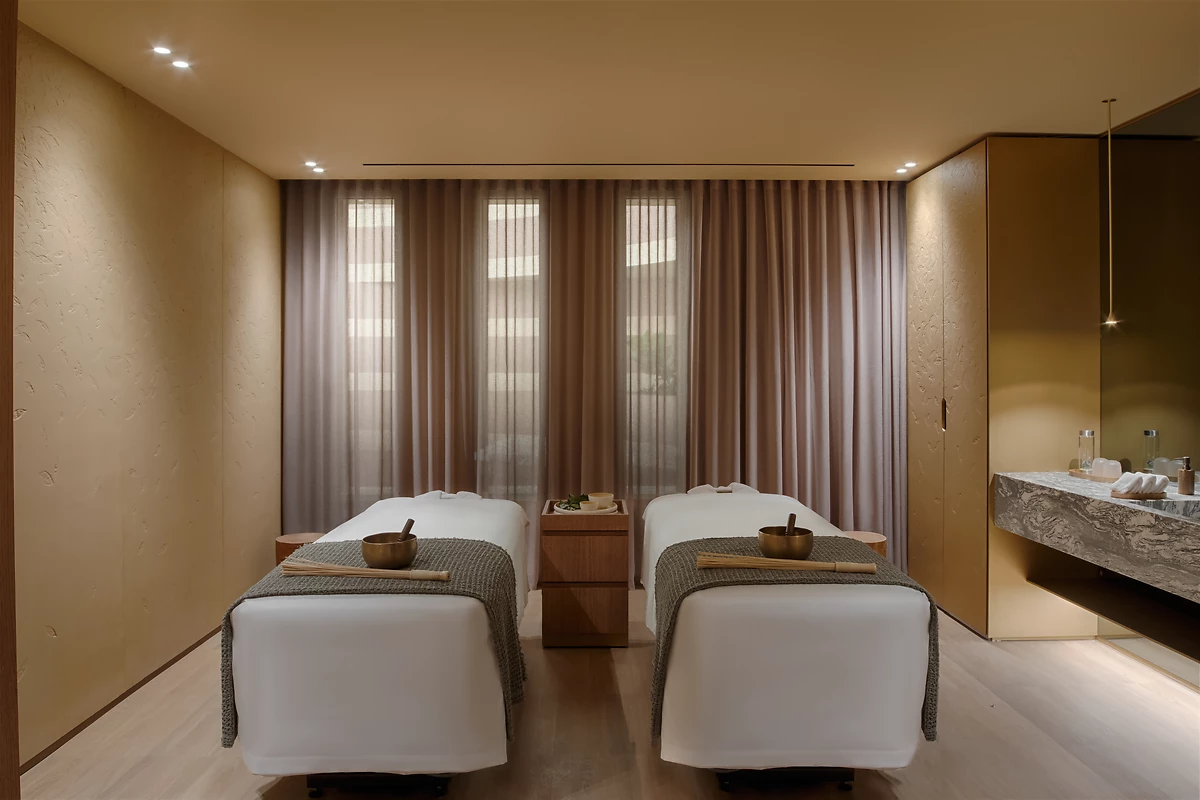 Salle de soins, spa de l'hôtel, Six Senses Rome