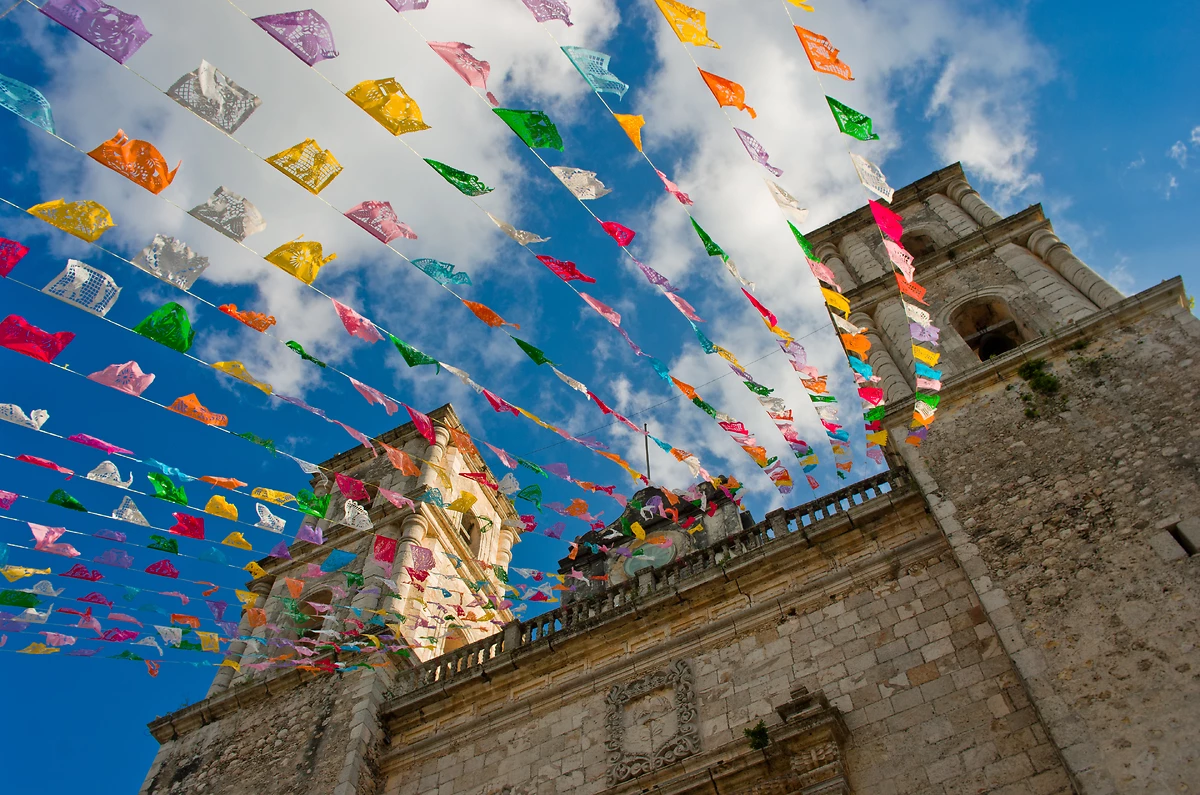 Église de San Servacio, Valladolid, Yucatán, Mexique