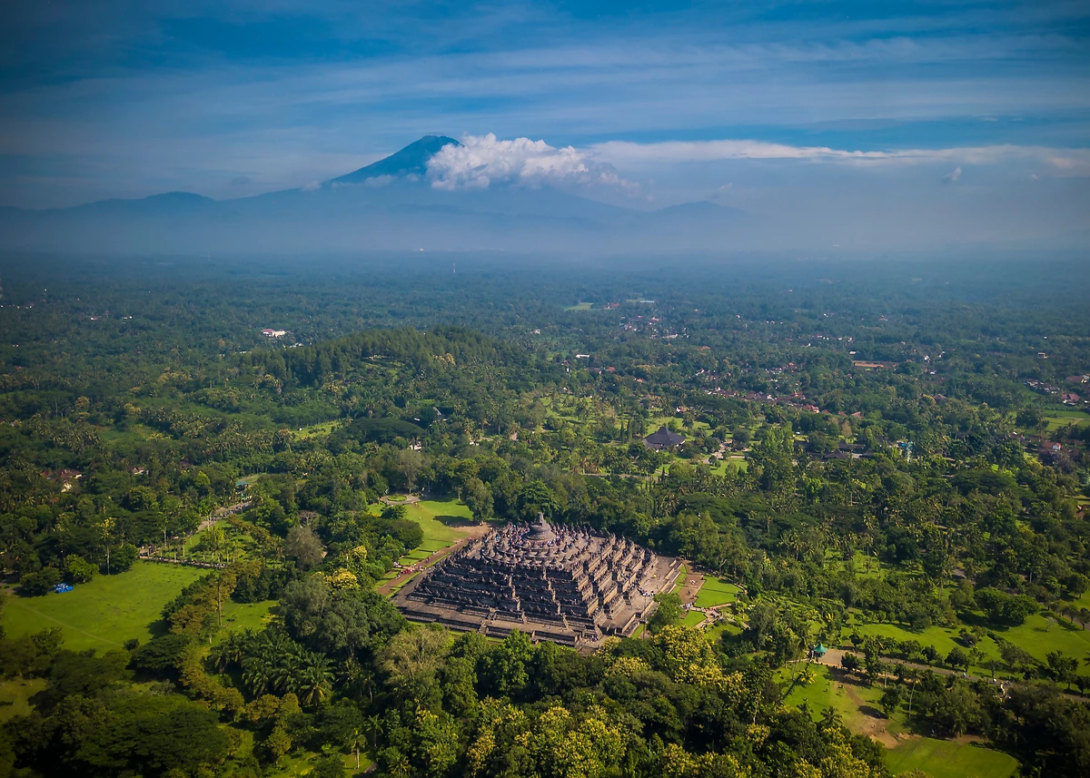 Temple de Borobudur, Java, Indonésie