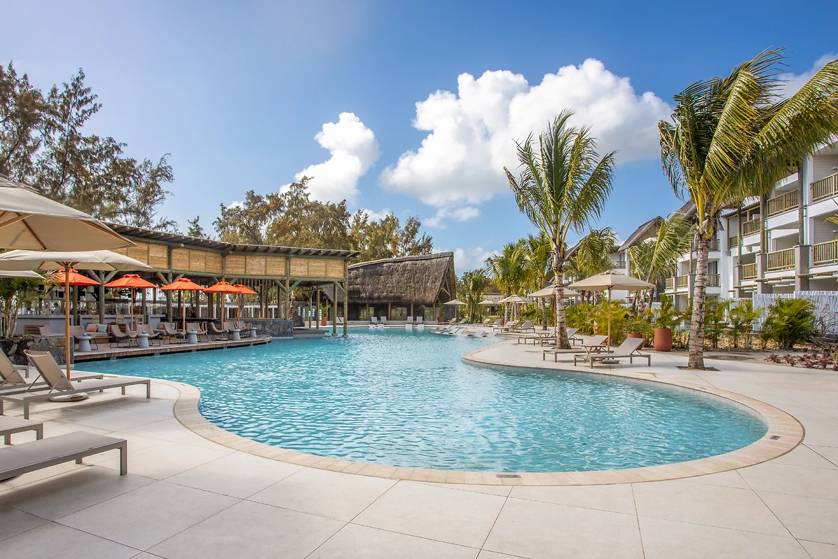 Piscine du Papaya Bar, Sunrise Attitude, Île Maurice