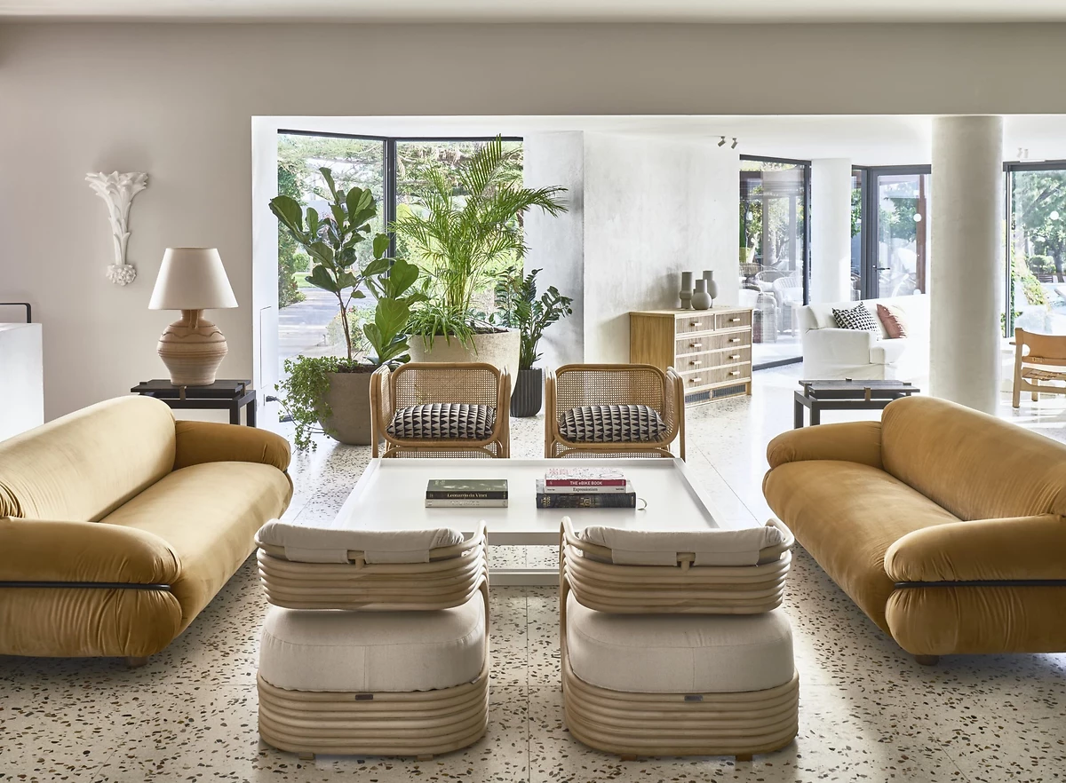 Lobby de l'hôtel, Phaea Cretan Malia, Crète, Grèce