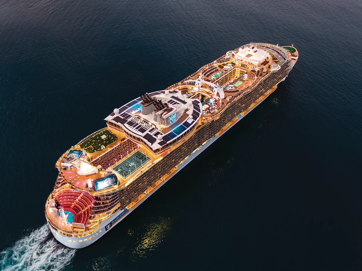 Haut du bateau, Allure of the seas