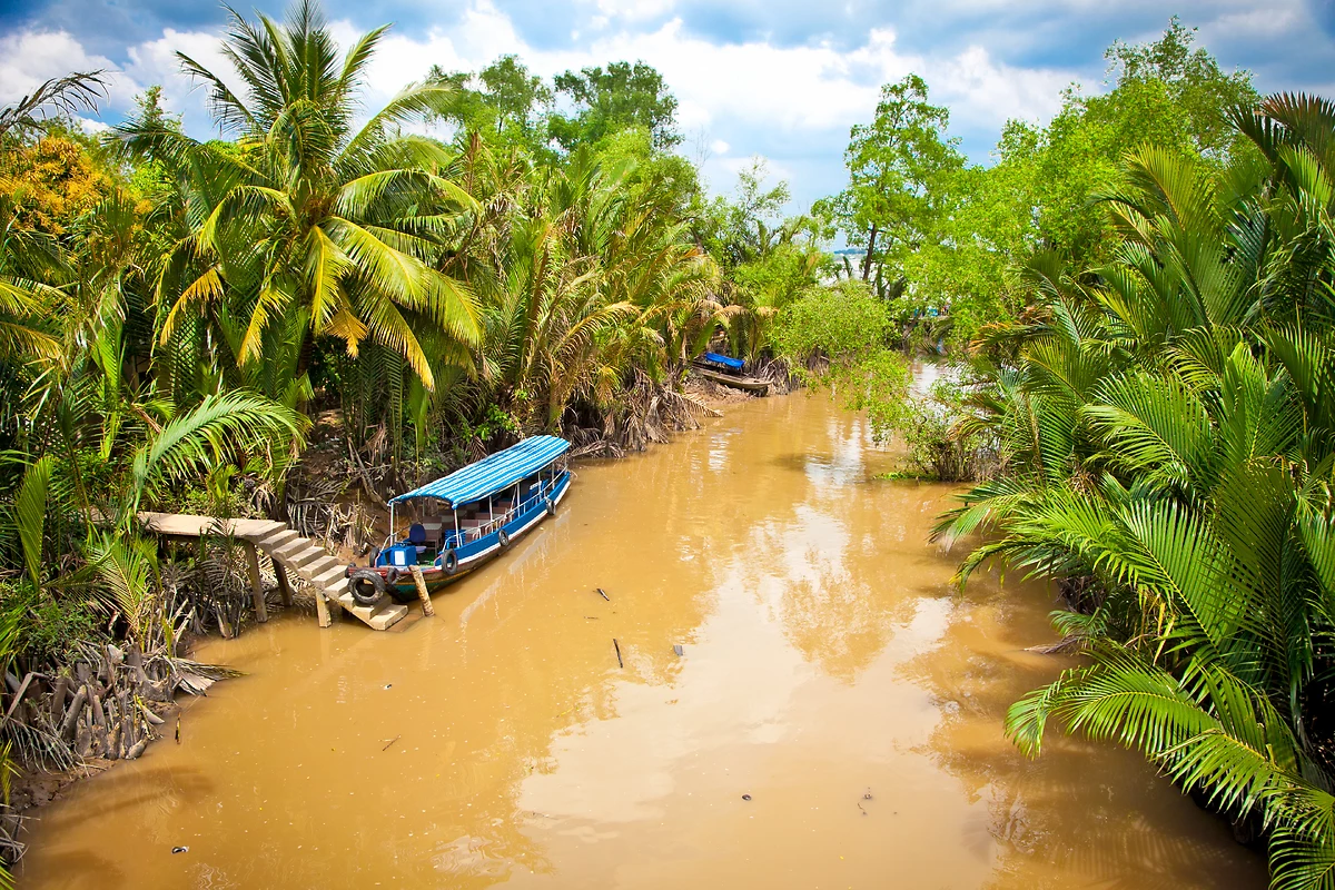 Delta de Mekong delta, Ben Tre, Vietnam