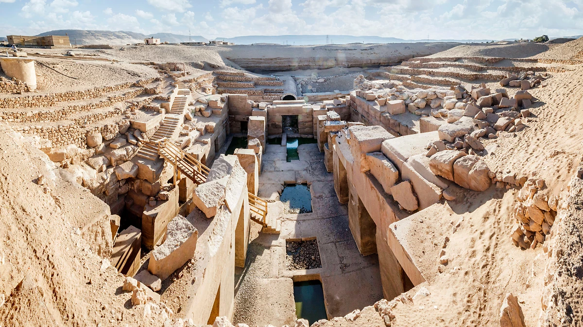Temple d'Osiris, Abydos, Egypte