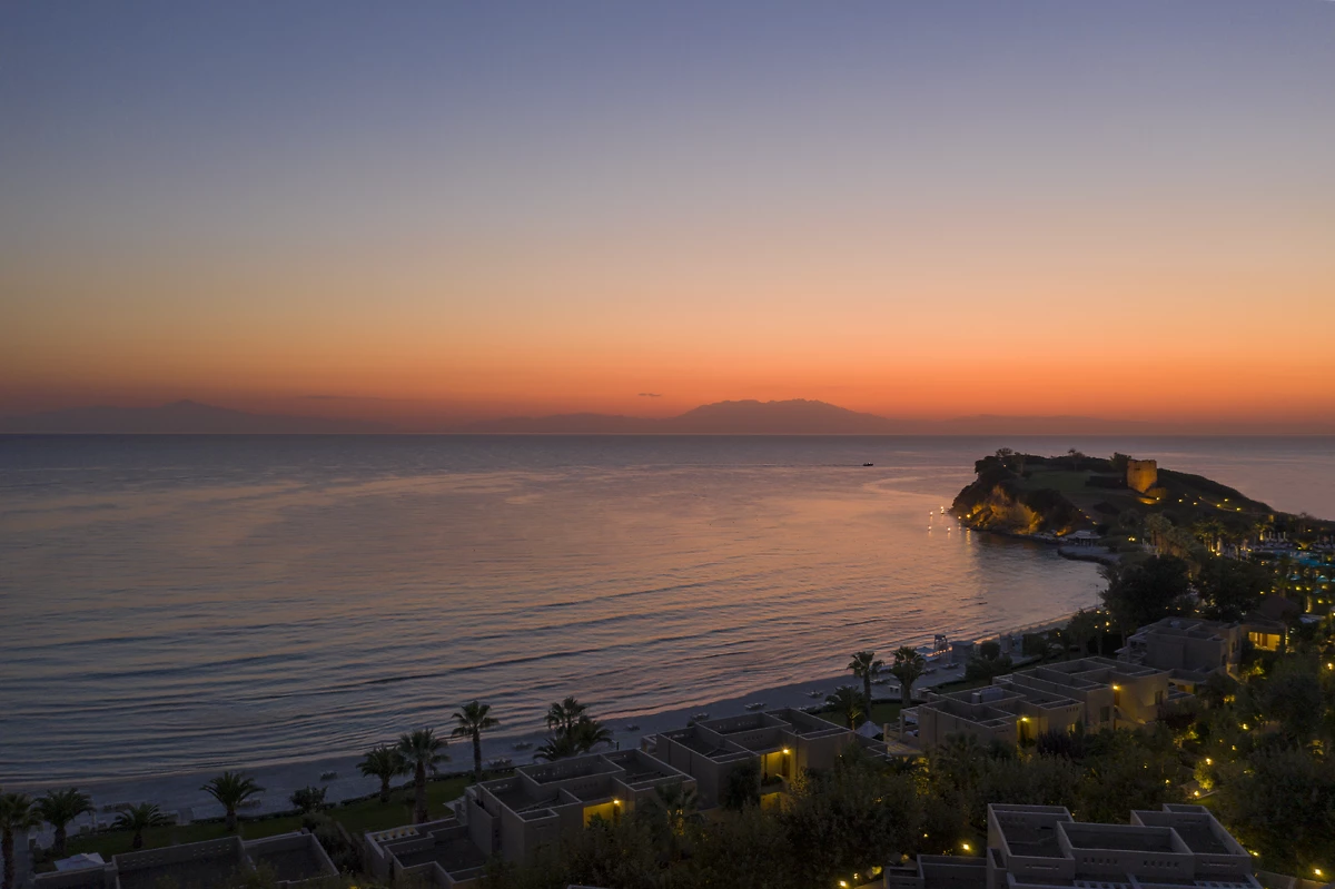 Vue extérieure de l'hôtel, Sani Asterias