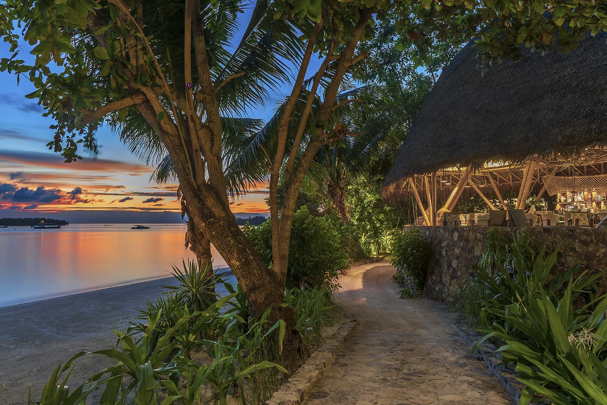 Un des restaurants de l'hôtel, Bawah Reserve