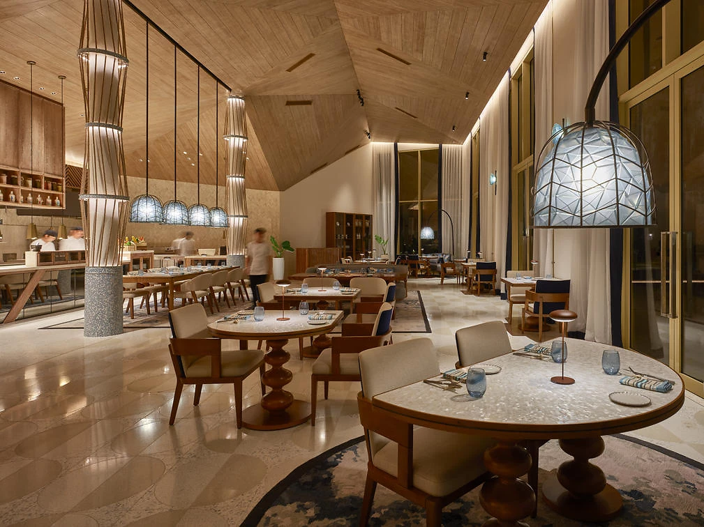 Restaurant La Perle, Waldorf Astoria Seychelles Platte Island