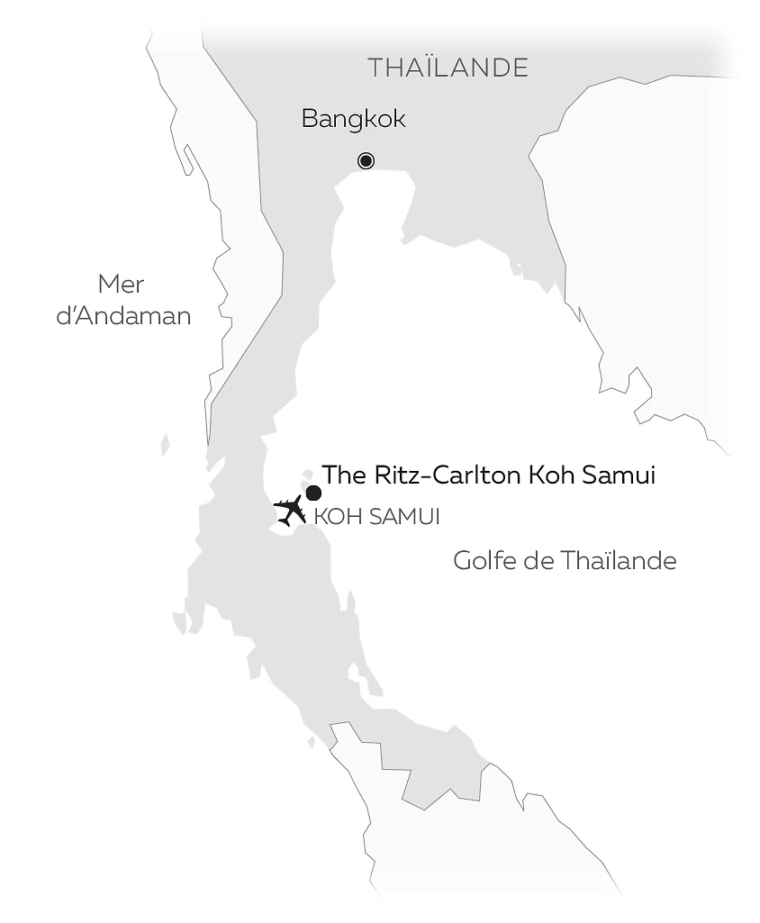 Carte The Ritz-Carlton Koh Samui