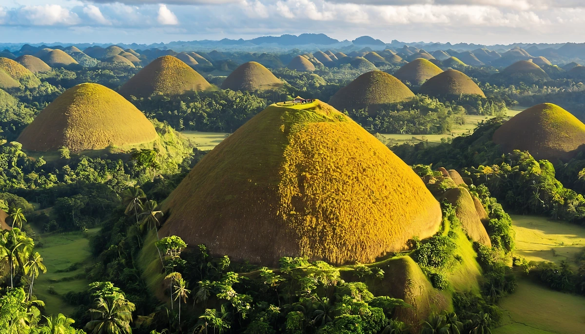 Chocolate hills, Bohol, Philippines