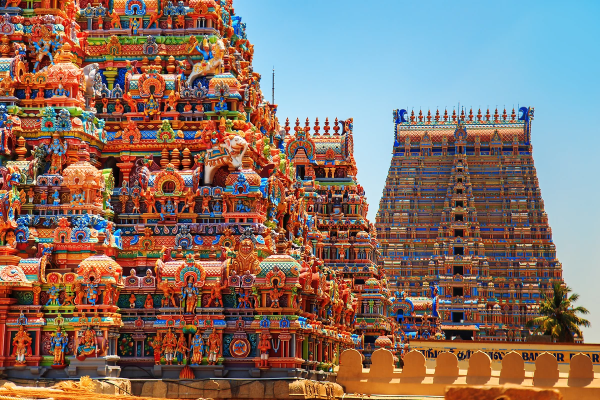 Temple Sri Ranganathaswamy, Trichy, Tamil Nadu, Inde