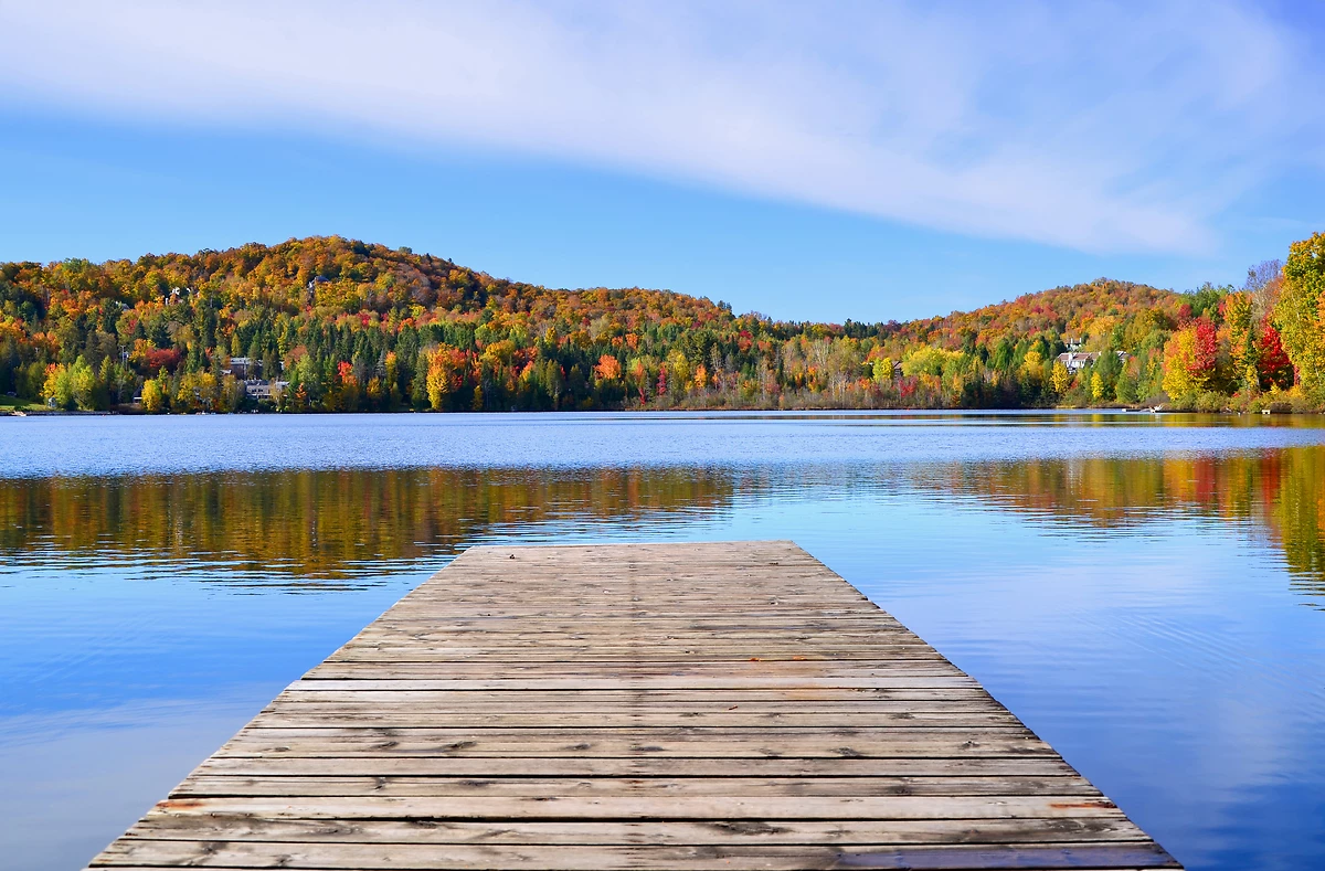 Laurentides en automne, Québec, Canada