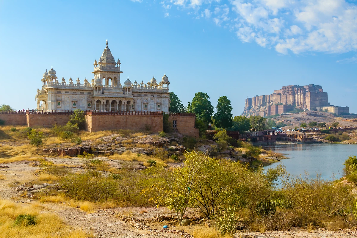Mausolée de Jaswant Thada, Jodhpur, Rajasthan, Inde