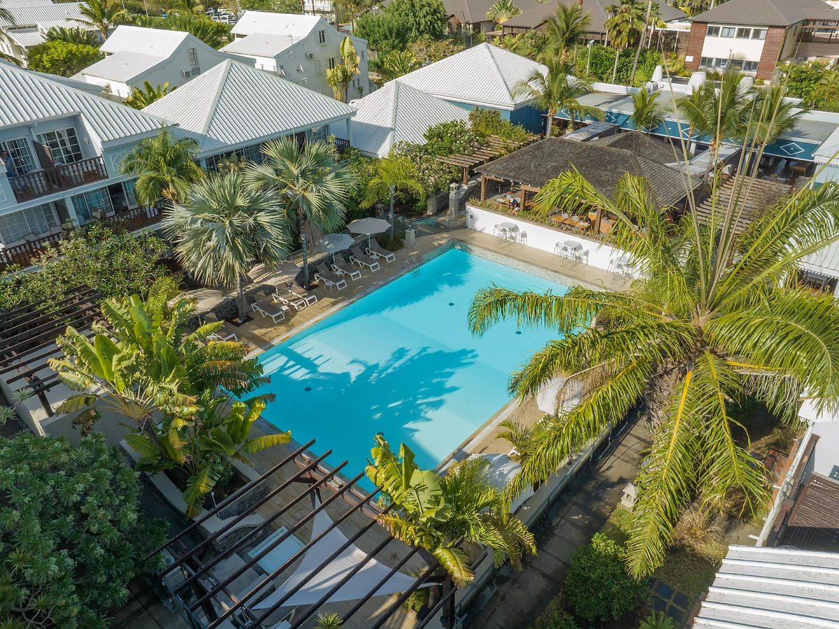 Vue extérieure de l'hôtel, hôtel Les Créoles