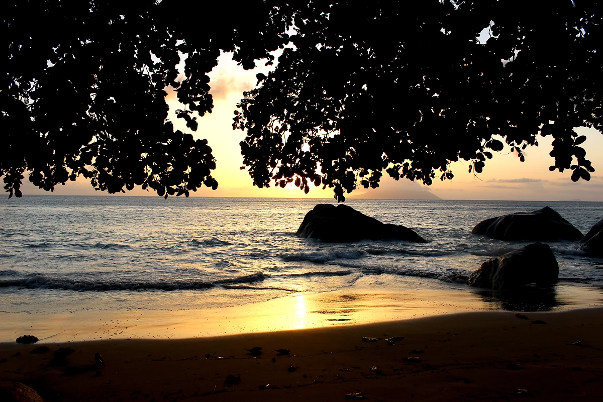 Coucher de soleil, STORY Seychelles, Seychelles
