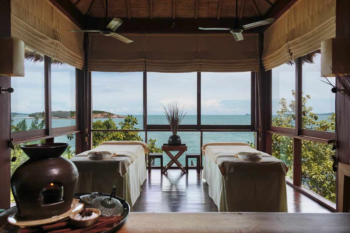 Salle de soins, spa de l'hôtel, Six Senses Yao Noi