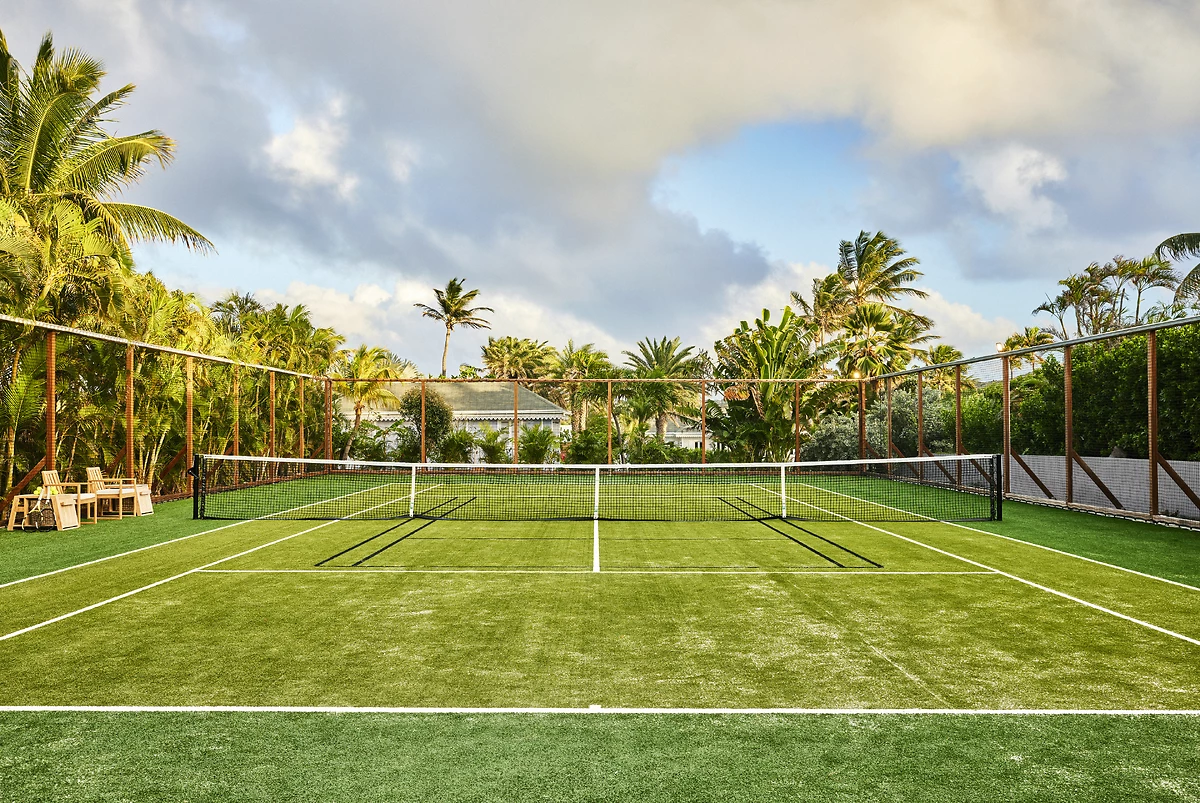 Terrain de tennis, Rosewood Le Guanahani St. Barth
