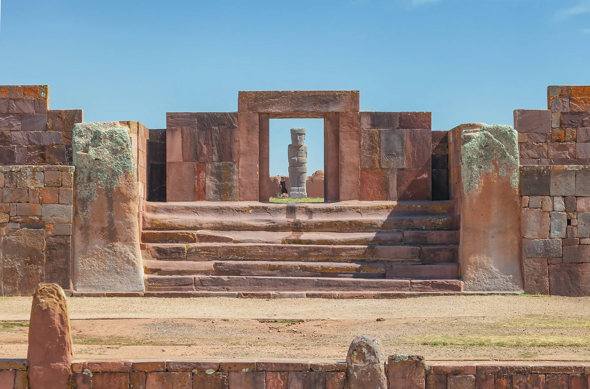 Site archéologique de Tiwanaku, Bolivie