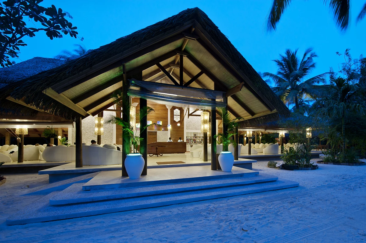 Réception de l'hôtel, Kuramathi Maldives