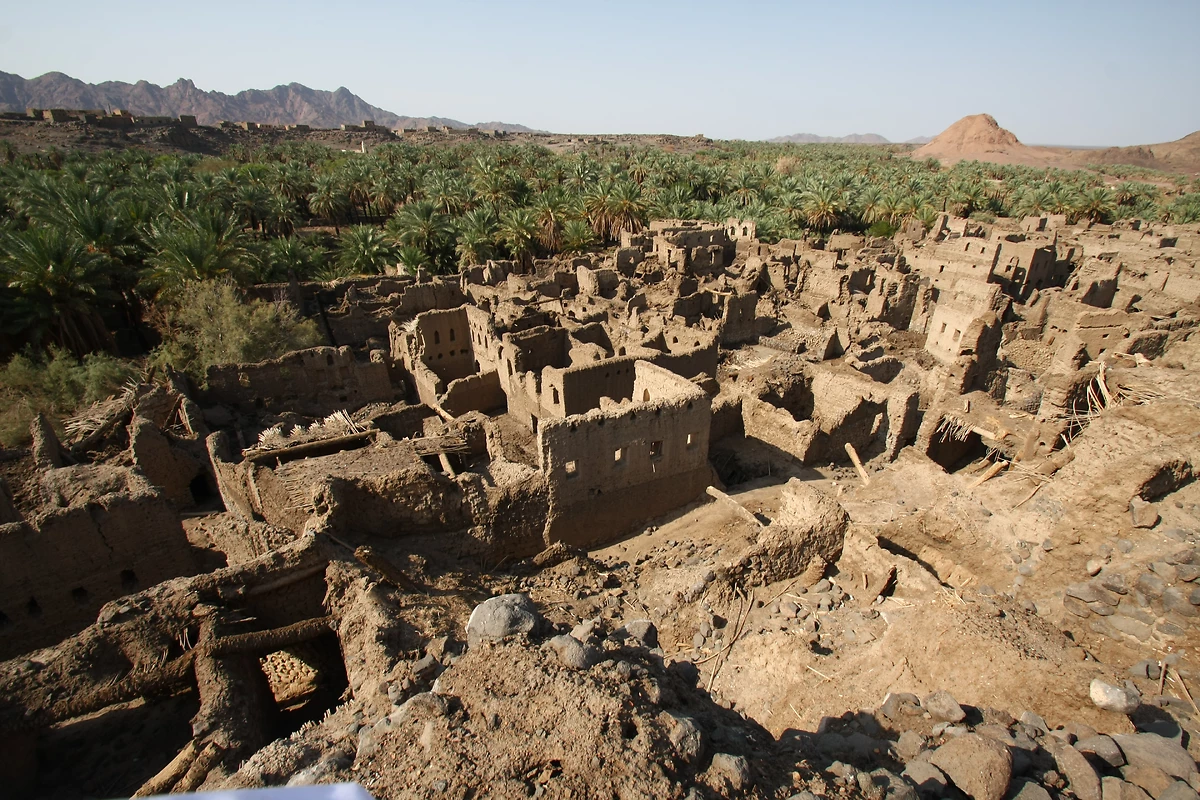 Vestiges à Khaybar, Medina, Arabie saoudite