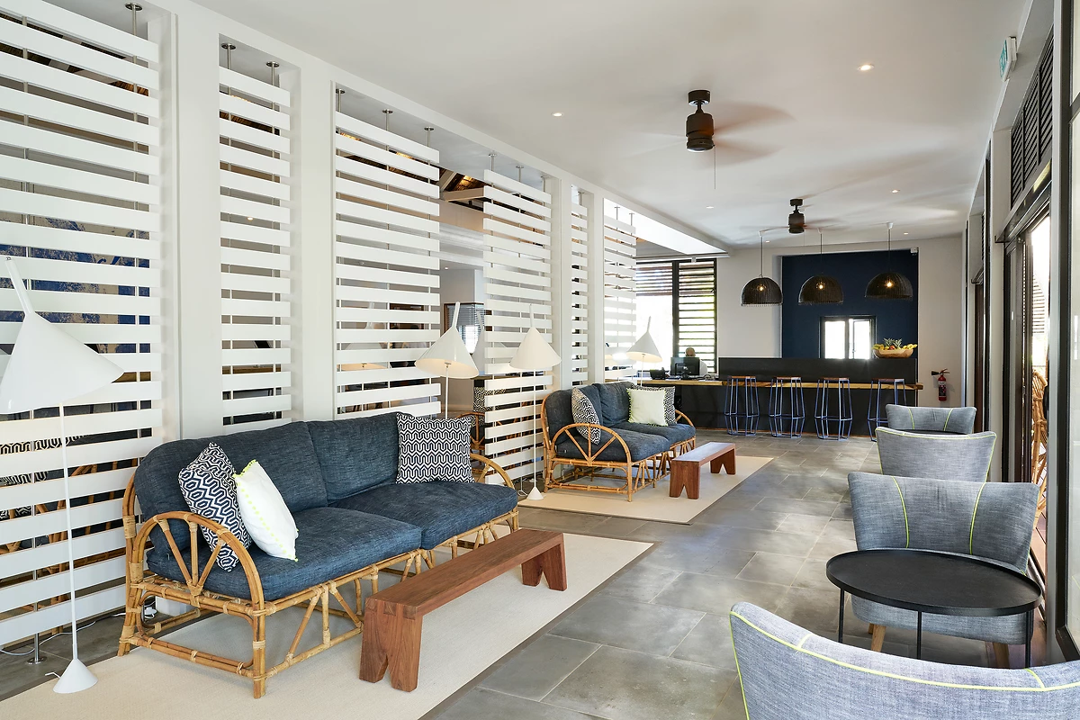 La réception, Lagoon Attitude, Île Maurice