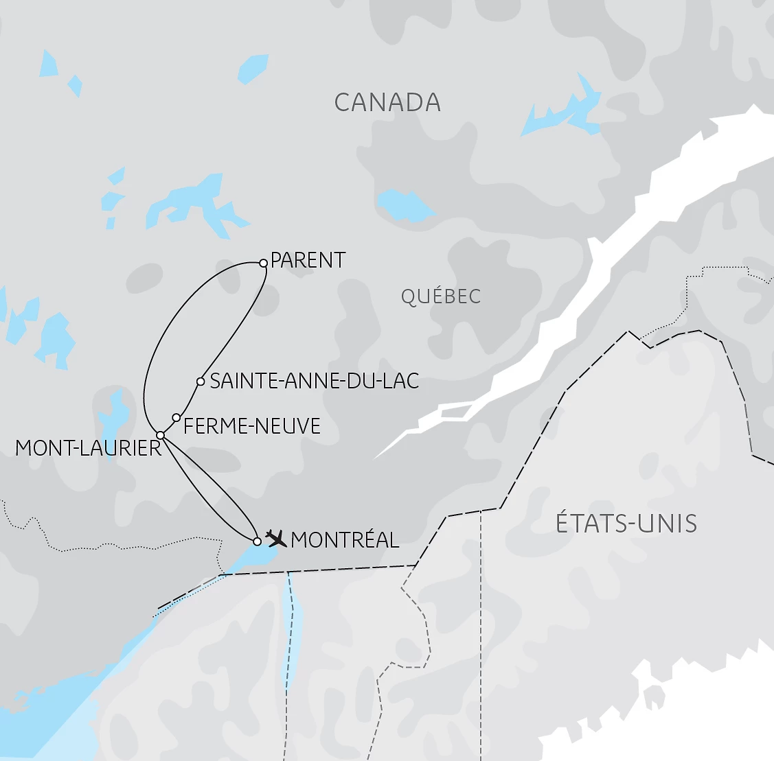 Carte Découverte du Grand Nord canadien
