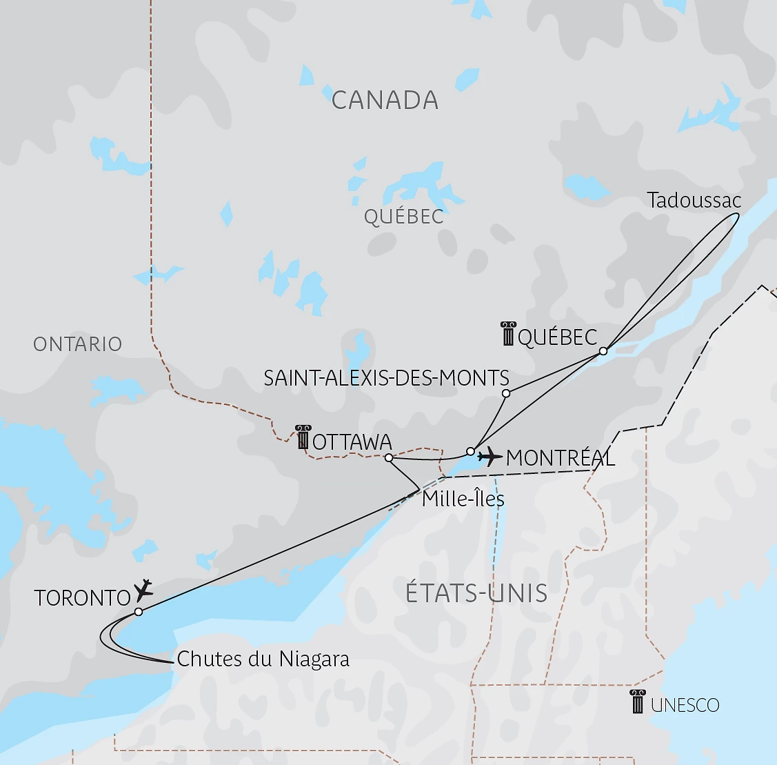Carte Fascinant Canada