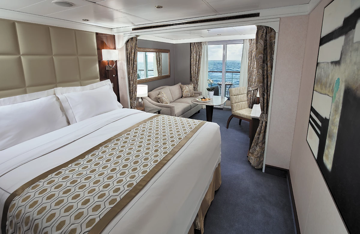 Suite deluxe véranda, Seven Seas Voyager, Regent Seven Seas Cruises